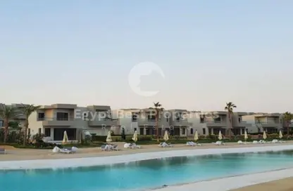 Chalet - 2 Bedrooms - 2 Bathrooms for sale in Azha North - Ras Al Hekma - North Coast