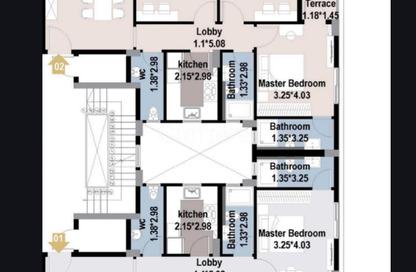 Apartment - 3 Bedrooms - 3 Bathrooms for sale in Swan Lake Residence - 5th Settlement Compounds - The 5th Settlement - New Cairo City - Cairo