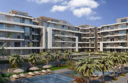 Apartment - 2 Bedrooms - 3 Bathrooms for sale in El Patio 7 - 5th Settlement Compounds - The 5th Settlement - New Cairo City - Cairo