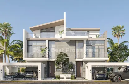 تاون هاوس - 3 غرف نوم - 3 حمامات للبيع في كومباوند سعاده - مدينة القاهرة الجديدة - القاهرة