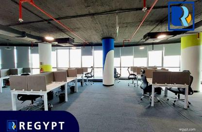 Full Floor - Studio - 4 Bathrooms for sale in V90 - North Teseen St. - The 5th Settlement - New Cairo City - Cairo