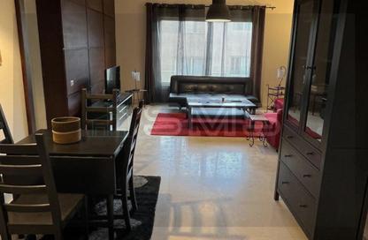 Apartment - 1 Bedroom - 1 Bathroom for rent in Palm Hills Village Gate - South Investors Area - New Cairo City - Cairo