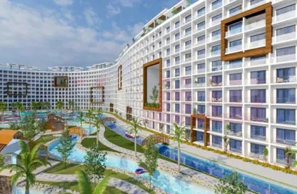 شقة - 2 غرف نوم - 2 حمامات للبيع في بورتو كروز العلمين - العلمين - الساحل الشمالي