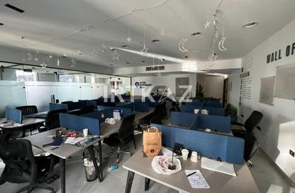 Office Space - Studio - 1 Bathroom for rent in Garden Residence - Hyde Park - New Cairo City - Cairo