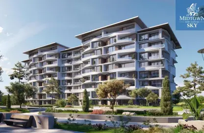 Apartment - 3 Bedrooms - 2 Bathrooms for sale in Midtown Sky - New Capital Compounds - New Capital City - Cairo