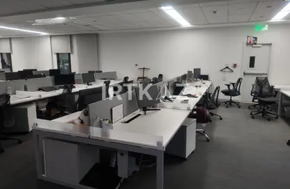 Office Space - 1 Bedroom - 1 Bathroom for rent in Bank Center Street - South Teseen St. - The 5th Settlement - New Cairo City - Cairo