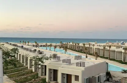 (بنتهاوس  (روف - 2 غرف نوم - 3 حمامات للبيع في هاسيندا ويست - راس الحكمة - الساحل الشمالي