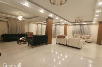 Apartment - 4 - 3 for rent in Al Amn Al Aam Compound - The 1st Settlement - New Cairo City - Cairo