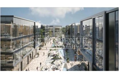 Office Space - Studio - 2 Bathrooms for rent in The Hub - 5th Settlement Compounds - The 5th Settlement - New Cairo City - Cairo