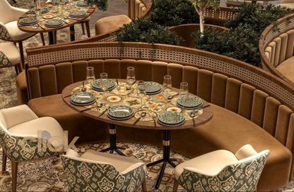 Shop - Studio - 2 Bathrooms for rent in South Teseen St. - The 5th Settlement - New Cairo City - Cairo