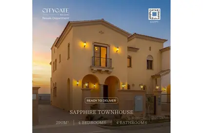 تاون هاوس - 4 غرف نوم - 5 حمامات للبيع في سيتي جيت - كمبوندات التجمع الخامس - التجمع الخامس - مدينة القاهرة الجديدة - القاهرة