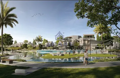 Townhouse - 3 Bedrooms - 4 Bathrooms for sale in O West - 6 October Compounds - 6 October City - Giza