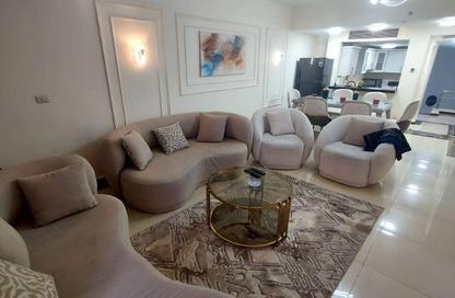 Duplex - 2 Bedrooms - 3 Bathrooms for rent in Cairo Festival City - North Investors Area - New Cairo City - Cairo