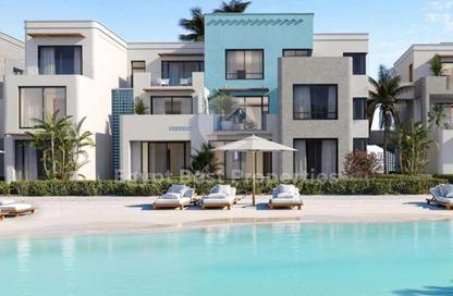 Twin House - 3 Bedrooms - 3 Bathrooms for sale in Beit Al Bahr - Sidi Heneish - North Coast