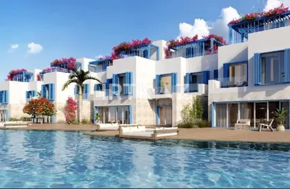 تاون هاوس - 3 غرف نوم - 4 حمامات للبيع في نايا باي - راس الحكمة - الساحل الشمالي