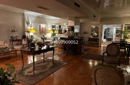 Apartment - 3 Bedrooms - 3 Bathrooms for rent in Mohamed Anis St. - Zamalek - Cairo