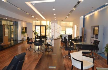 Office Space - 7+ Bedrooms - 2 Bathrooms for rent in Bank Center Street - South Teseen St. - The 5th Settlement - New Cairo City - Cairo