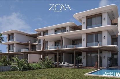 Chalet - 2 Bedrooms - 2 Bathrooms for sale in Zoya - Sidi Abdel Rahman - North Coast