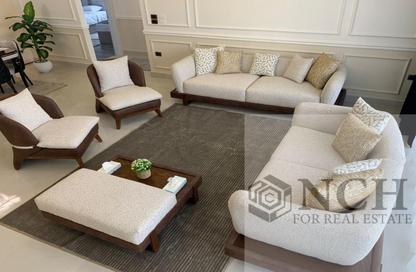 Apartment - 2 Bedrooms - 2 Bathrooms for rent in Lake View Residence - 5th Settlement Compounds - The 5th Settlement - New Cairo City - Cairo