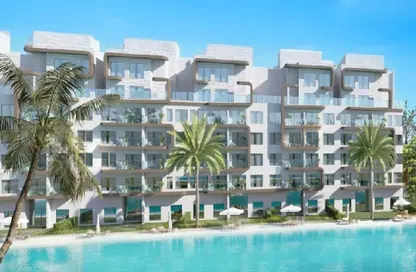 Chalet - 2 Bedrooms - 2 Bathrooms for sale in Lagoon - Al Alamein - North Coast