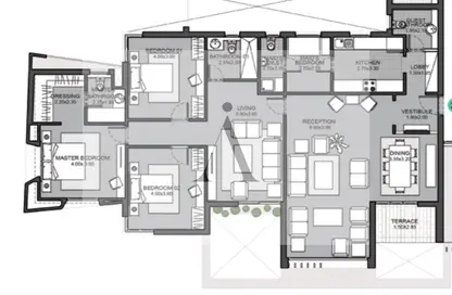 Apartment - 4 Bedrooms - 3 Bathrooms for sale in Eastown - 5th Settlement Compounds - The 5th Settlement - New Cairo City - Cairo
