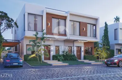 فيلا - 4 غرف نوم - 4 حمامات للبيع في ازها الساحل الشمالي - راس الحكمة - الساحل الشمالي