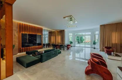 فيلا - 5 غرف نوم - 4 حمامات للايجار في قطامية ديونز - كمبوندات القطامية - القطامية - مدينة القاهرة الجديدة - القاهرة