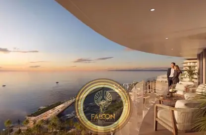 شقق فندقية - غرفة نوم - 1 حمام للبيع في كورونادو مارينا - العين السخنة - السويس