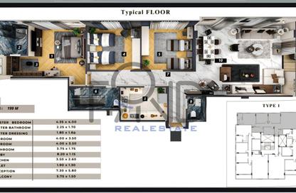 Apartment - 3 Bedrooms - 3 Bathrooms for sale in Bait Alwatan - The 5th Settlement - New Cairo City - Cairo Apartment - 3 Bedrooms - 3 Bathrooms for sale in Bait Alwatan - The 5th Settlement - New Cairo City - Cairo