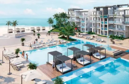 شاليه - 3 غرف نوم - 2 حمامات للبيع في مارسيليا بيتش 5 - راس الحكمة - الساحل الشمالي