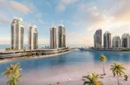 شاليه - 4 غرف نوم - 4 حمامات للبيع في الداون تاون - مدينة العلمين الجديدة - العلمين - الساحل الشمالي