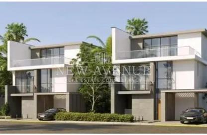 Twin House - 4 Bedrooms - 3 Bathrooms for sale in Saada Compound - New Cairo City - Cairo