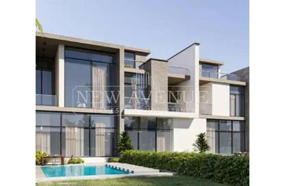 Twin House - 4 Bedrooms - 3 Bathrooms for sale in Saada Compound - New Cairo City - Cairo