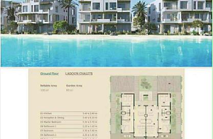Chalet - 2 Bedrooms - 2 Bathrooms for sale in Al Masyaf - Ras Al Hekma - North Coast Chalet - 2 Bedrooms - 2 Bathrooms for sale in Al Masyaf - Ras Al Hekma - North Coast