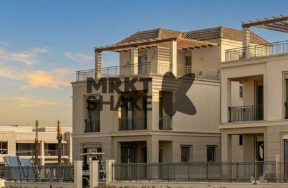 Townhouse - 3 - 3 for sale in Belle Vie - New Zayed City - Sheikh Zayed City - Giza