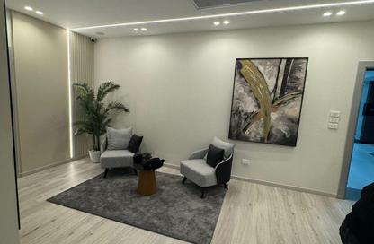 Office Space - Studio - 2 Bathrooms for rent in Cairo Business Plaza - North Teseen St. - The 5th Settlement - New Cairo City - Cairo