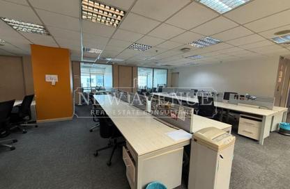 Full Floor - Studio - 2 Bathrooms for rent in Bank Center Street - South Teseen St. - The 5th Settlement - New Cairo City - Cairo