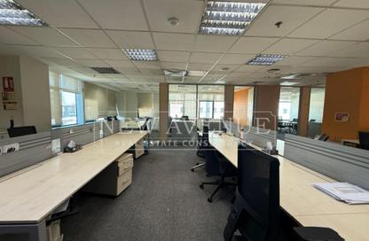 Full Floor - Studio - 2 Bathrooms for rent in Bank Center Street - South Teseen St. - The 5th Settlement - New Cairo City - Cairo