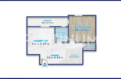 شقة - غرفة نوم - 1 حمام للبيع في هايد بارك سنترال - التجمع السادس - مدينة القاهرة الجديدة - القاهرة شقة - غرفة نوم - 1 حمام للبيع في هايد بارك سنترال - التجمع السادس - مدينة القاهرة الجديدة - القاهرة