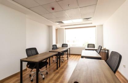 Office Space - Studio - 1 Bathroom for rent in El Diplomaseen - The 5th Settlement - New Cairo City - Cairo