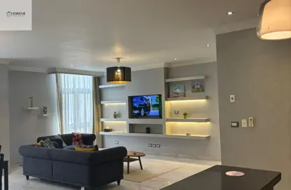 Apartment - 3 Bedrooms - 3 Bathrooms for rent in The Water Way - North Investors Area - New Cairo City - Cairo