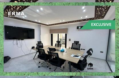 Office Space - Studio - 2 Bathrooms for rent in El Mearag City - Zahraa El Maadi - Hay El Maadi - Cairo