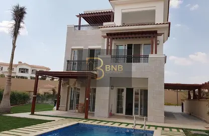 Villa - 4 Bedrooms - 5 Bathrooms for rent in Celesta Hills - Uptown Cairo - Mokattam - Cairo