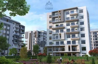 Apartment - 1 Bedroom - 1 Bathroom for sale in Bleu Vert - New Capital Compounds - New Capital City - Cairo