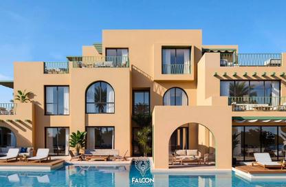 Townhouse - 4 Bedrooms - 3 Bathrooms for sale in Makadi Heights - Makadi Orascom Resort - Makadi - Hurghada - Red Sea Townhouse - 4 Bedrooms - 3 Bathrooms for sale in Makadi Heights - Makadi Orascom Resort - Makadi - Hurghada - Red Sea