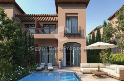 Townhouse - 4 Bedrooms - 4 Bathrooms for sale in Village West - Sheikh Zayed Compounds - Sheikh Zayed City - Giza