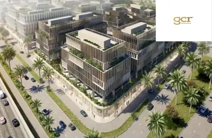 Office Space - 2 Bedrooms - 2 Bathrooms for sale in One Ninety Mall - South Teseen St. - The 5th Settlement - New Cairo City - Cairo