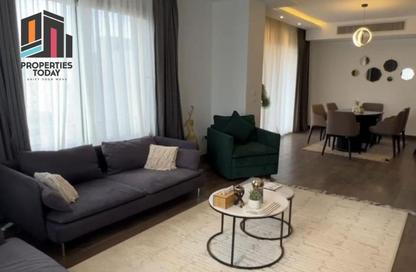 Duplex - 3 Bedrooms - 3 Bathrooms for rent in Palm Hills Village Gate - South Investors Area - New Cairo City - Cairo