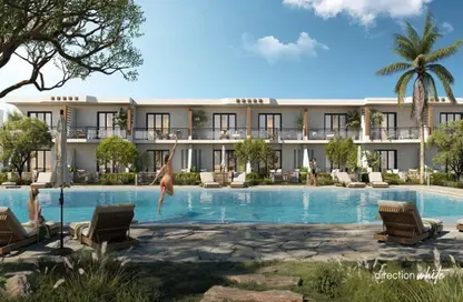 شاليه - 2 غرف نوم - 2 حمامات للبيع في دايركشن وايت - راس الحكمة - الساحل الشمالي