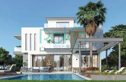 Villa - 4 Bedrooms - 3 Bathrooms for sale in Lake West - Sheikh Zayed Compounds - Sheikh Zayed City - Giza